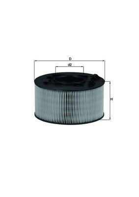 Air Filter KNECHT LX 759