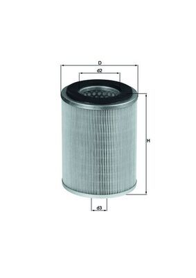 KNECHT LX 830 Air Filter