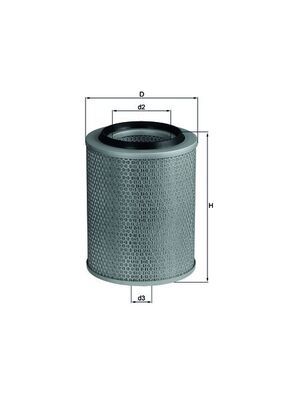 Air Filter KNECHT LX 92