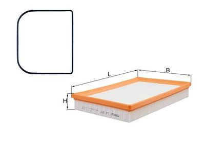 Air Filter KNECHT LX 977D