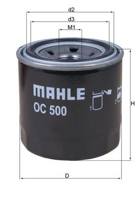 KNECHT OC 500 Oil Filter