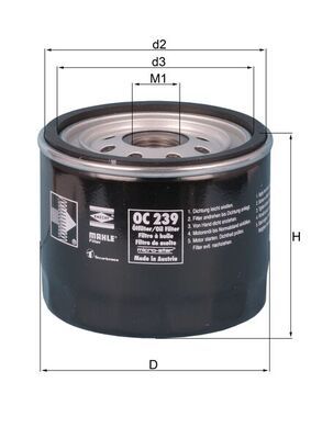 KNECHT OC 239 Oil Filter