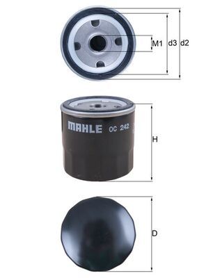 KNECHT OC 242 Oil Filter