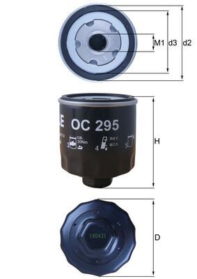 KNECHT OC 295 Oil Filter