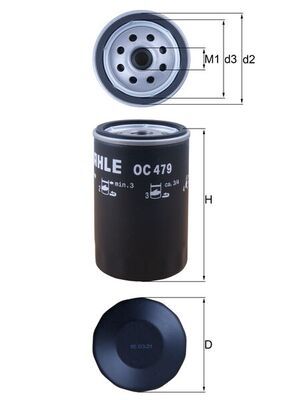 KNECHT OC 479 Oil Filter