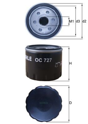 KNECHT OC 727 Oil Filter