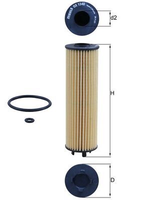 Oil Filter KNECHT OX 1340D