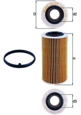 Oil Filter KNECHT OX 379D