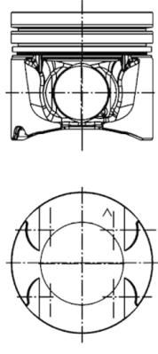 Piston KOLBENSCHMIDT 40262620