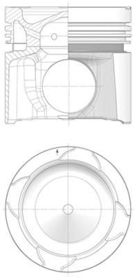 Piston KOLBENSCHMIDT 40393601