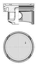 Piston KOLBENSCHMIDT 40795610