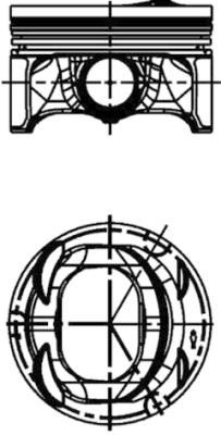 KOLBENSCHMIDT 40846600 Piston