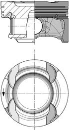 Piston KOLBENSCHMIDT 40853600