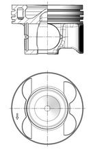 Piston KOLBENSCHMIDT 41080600