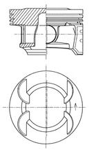 Piston KOLBENSCHMIDT 41492600