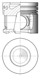 Piston KOLBENSCHMIDT 41493600