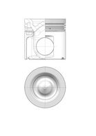 Piston KOLBENSCHMIDT 41517600