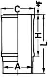 Cylinder Sleeve KOLBENSCHMIDT 89645110