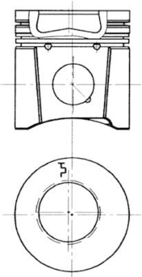 Piston KOLBENSCHMIDT 94900600