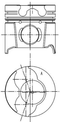 Piston KOLBENSCHMIDT 99561620