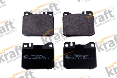 Brake Pad Set, disc brake KRAFT Automotive 6000010