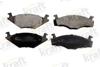 Brake Pad Set, disc brake KRAFT Automotive 6000040