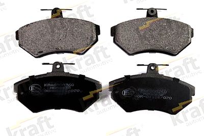 Brake Pad Set, disc brake KRAFT Automotive 6000360