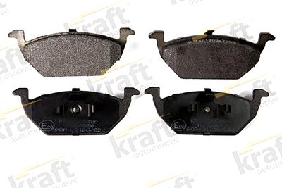 Brake Pad Set, disc brake KRAFT Automotive 6000380