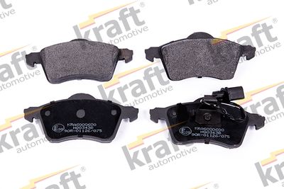 Brake Pad Set, disc brake KRAFT Automotive 6000600