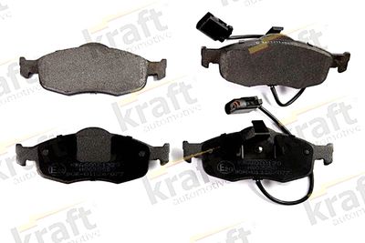 Brake Pad Set, disc brake KRAFT Automotive 6002120