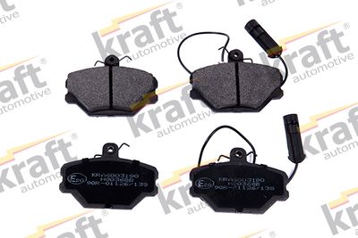 Brake Pad Set, disc brake KRAFT Automotive 6003190