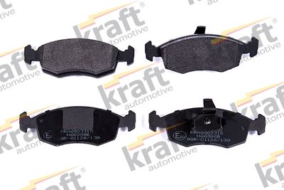 Brake Pad Set, disc brake KRAFT Automotive 6003315