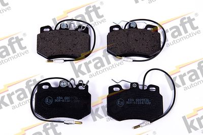 Brake Pad Set, disc brake KRAFT Automotive 6005530