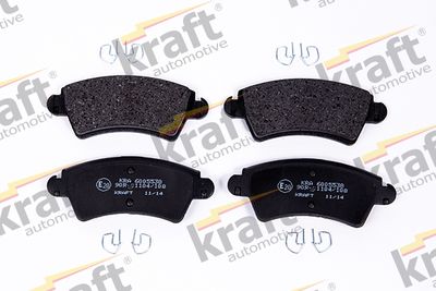 Brake Pad Set, disc brake KRAFT Automotive 6005538