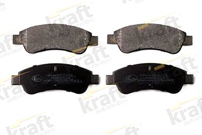 Brake Pad Set, disc brake KRAFT Automotive 6006051