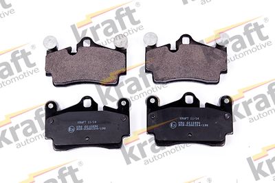 Brake Pad Set, disc brake KRAFT Automotive 6010890