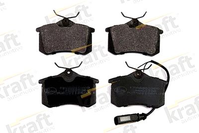 Brake Pad Set, disc brake KRAFT Automotive 6010960