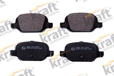 Brake Pad Set, disc brake KRAFT Automotive 6011551