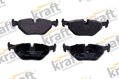 Brake Pad Set, disc brake KRAFT Automotive 6012530
