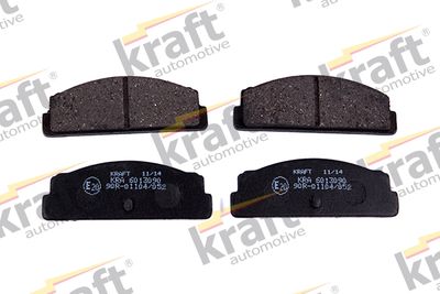 Brake Pad Set, disc brake KRAFT Automotive 6013090
