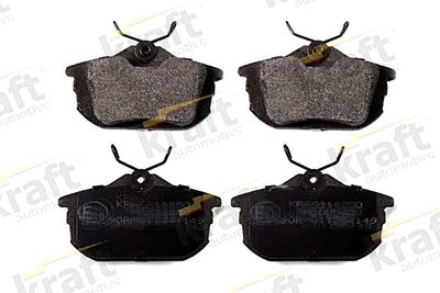 Brake Pad Set, disc brake KRAFT Automotive 6014250