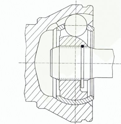 LÖBRO 300947 Joint, drive shaft