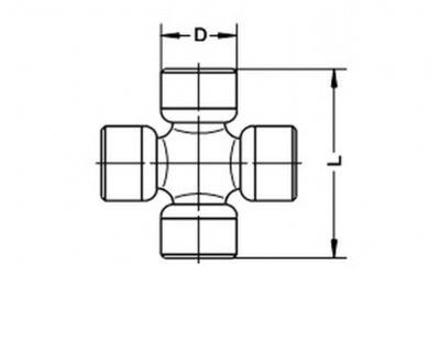 Joint, propshaft LÖBRO U 906