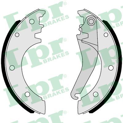 LPR 01052 Brake Shoe Set, parking brake