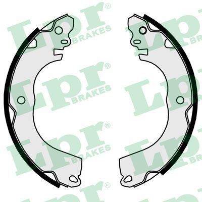 LPR 01097 Brake Shoe Set