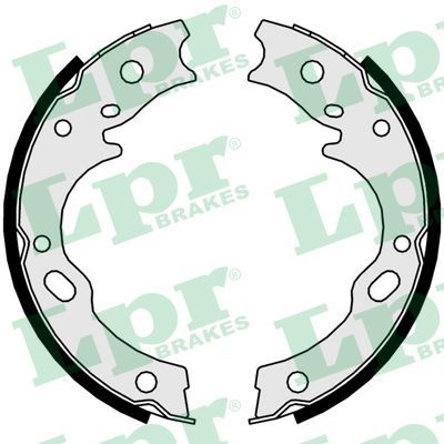 LPR 01127 Brake Shoe Set, parking brake