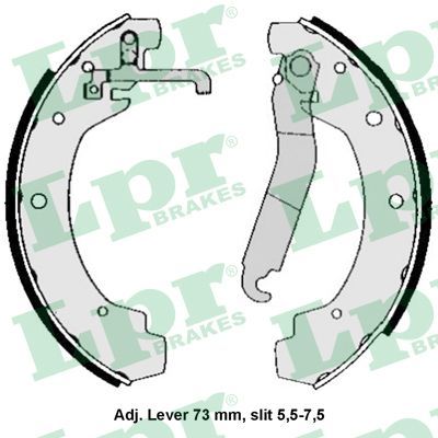 Brake Shoe Set LPR 04570