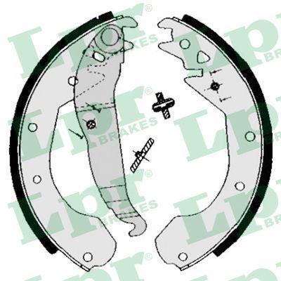 LPR 04650 Brake Shoe Set