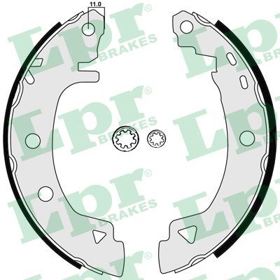 LPR 04920 Brake Shoe Set