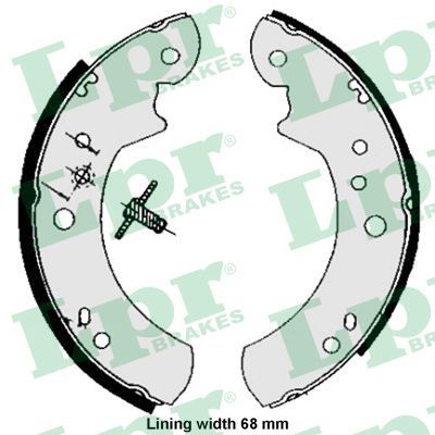 LPR 05060 Brake Shoe Set